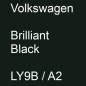 Preview: Volkswagen, Brilliant Black, LY9B / A2.